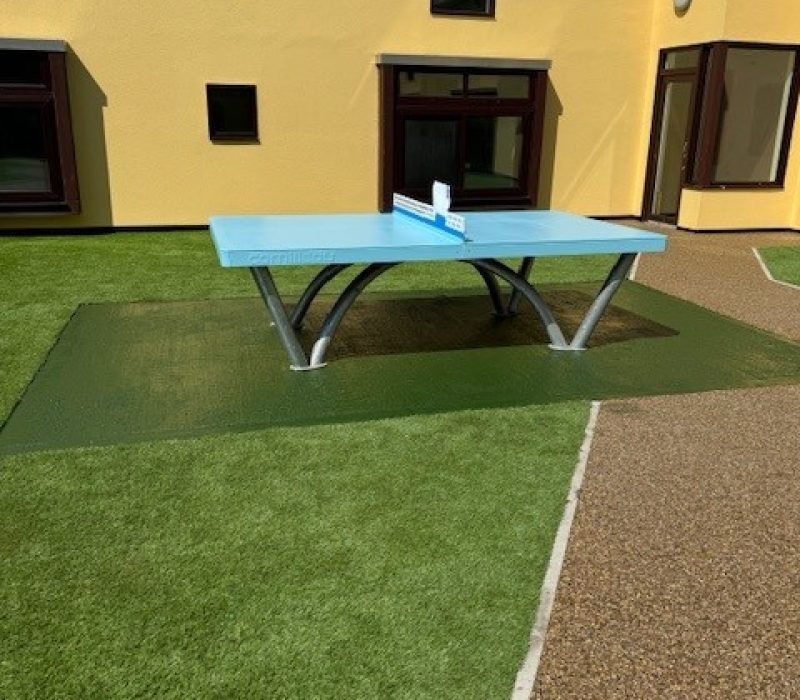 Courtyard pool table